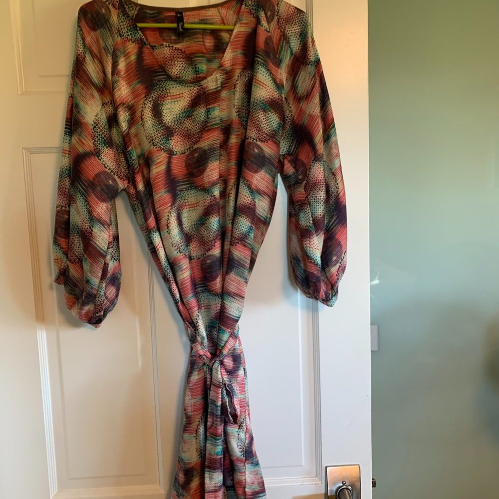 Viereck Drop Waist Dress Size Large